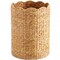 Best Choice Products Scalloped Large Round Laundry Hamper, Handwoven Laundry Basket & Organizer